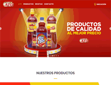 Tablet Screenshot of productosato.com.mx